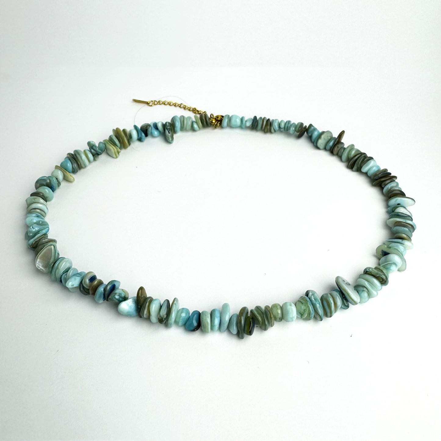Raw Turquoise Stone Necklace
