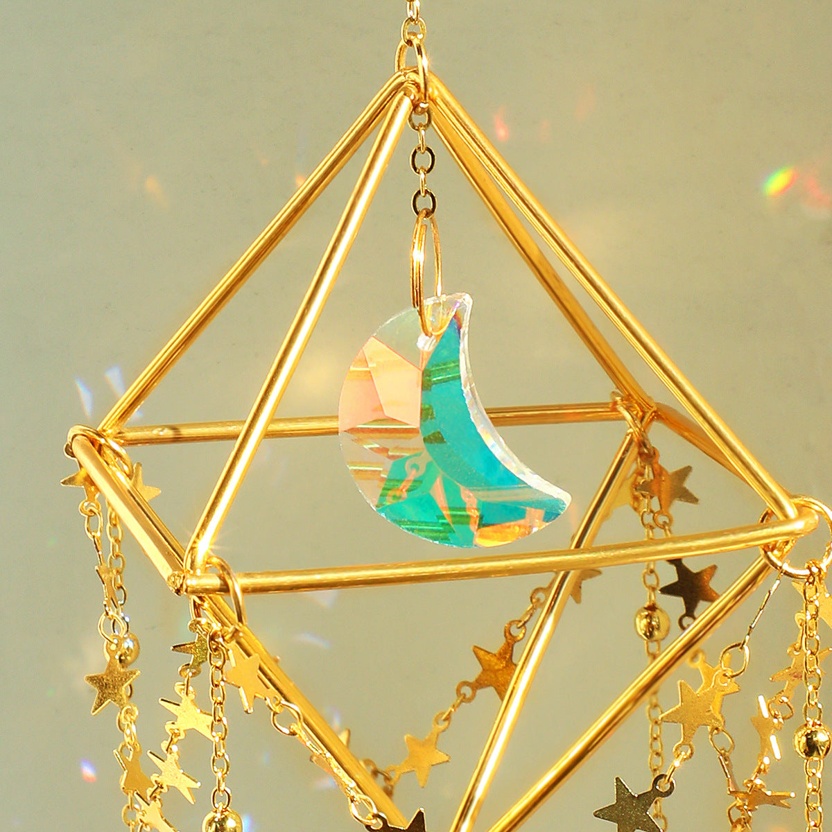 Hanging Room Charm Clear Quartz Crystal Sun Catcher