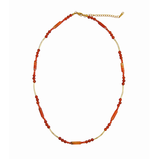Red Agate Necklace