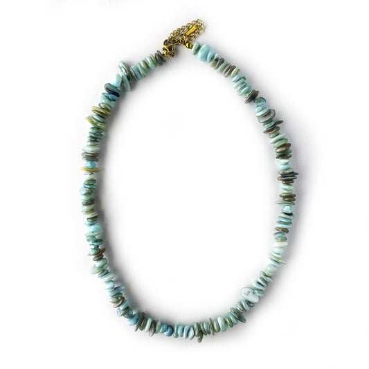 Raw Turquoise Stone Necklace