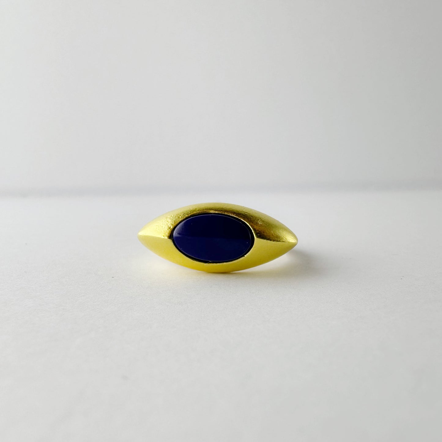 Lapis Lazuli Gold Spiritual Ring