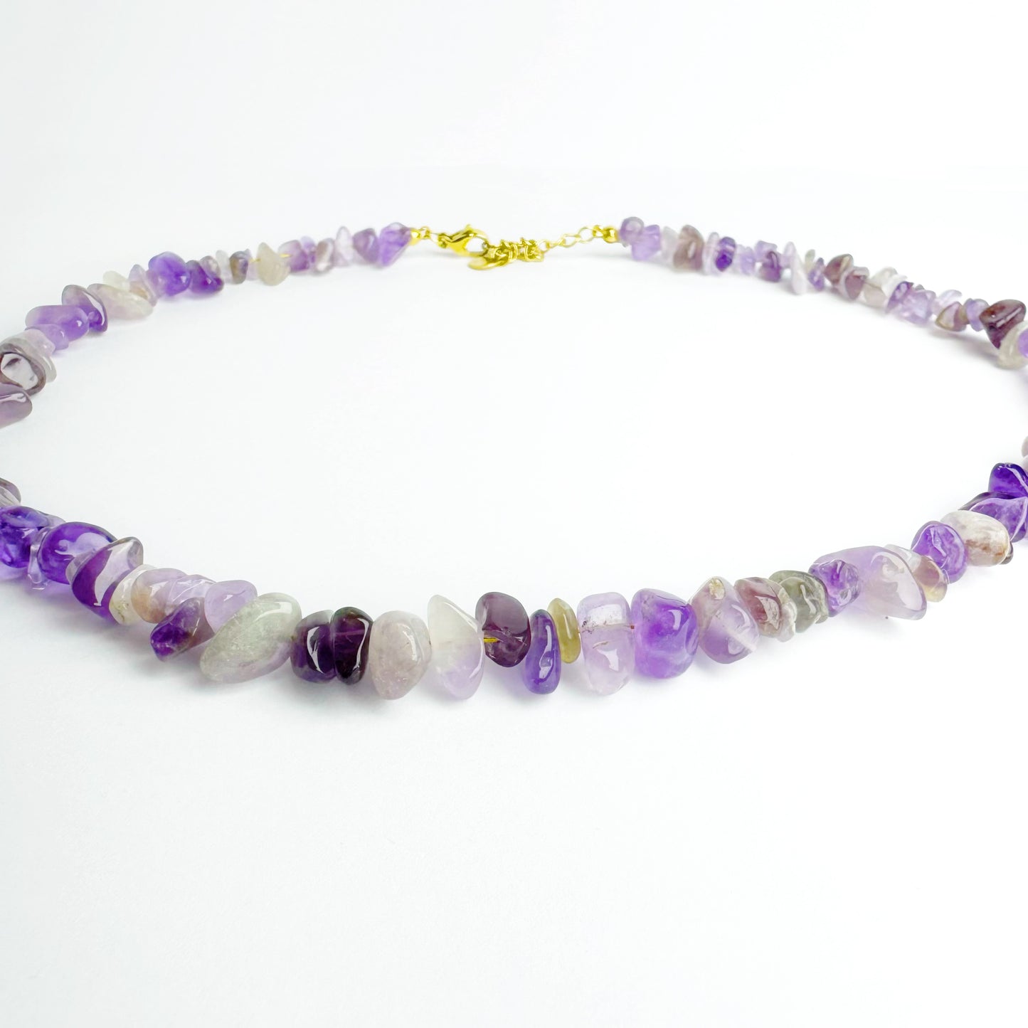 Raw Amethyst Stone Necklace