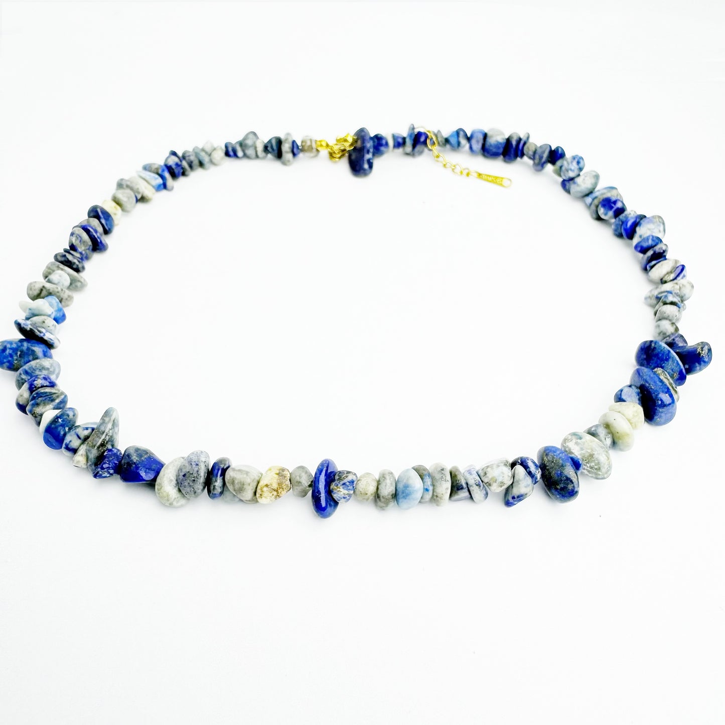 Raw Lapis Lazuli Stone Necklace