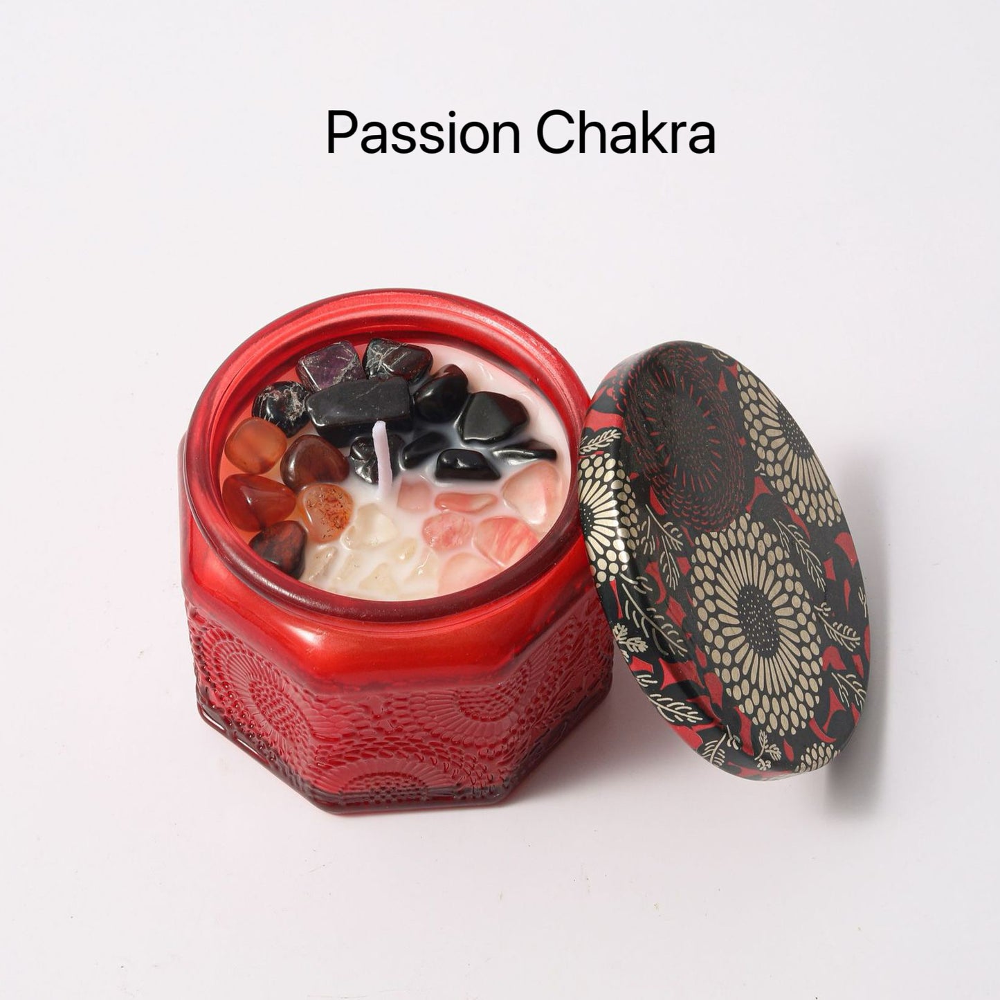 Crystal Chakras Healing Candles Soy Aromatherapy Intention