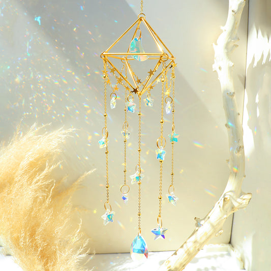Hanging Room Charm Clear Quartz Crystal Sun Catcher