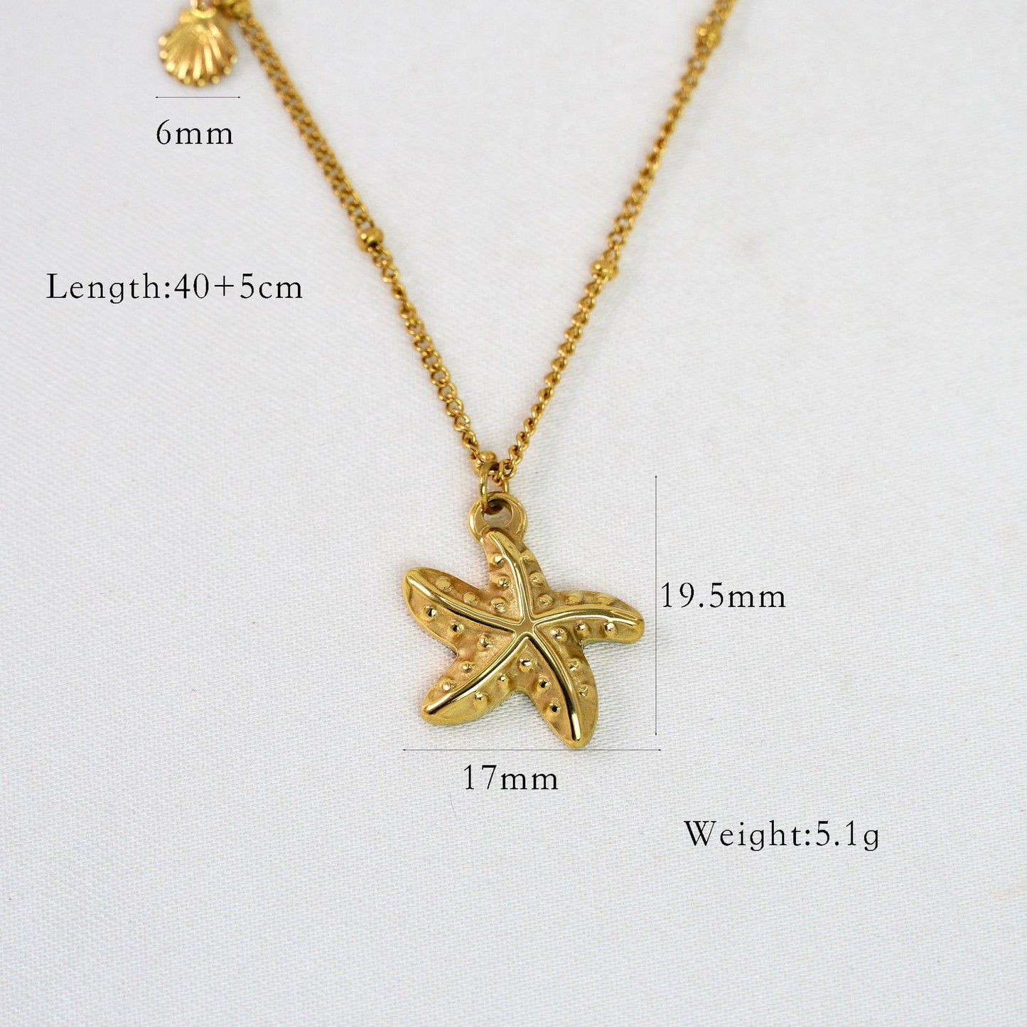 14K Bohemian Beaded Pearl Charms Layering Necklace Lapis Lazuli Sea Style gift for her